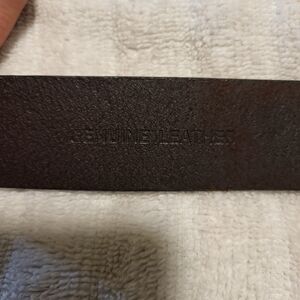 Brown Leather Belt